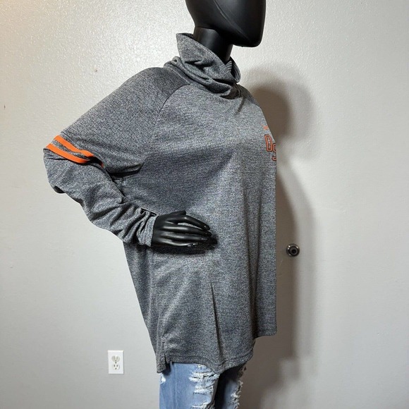 Nike Oklahoma State Women’s Sweatshirt Size XL Swoosh Turtle‎ Neck Football - Picture 4 of 11